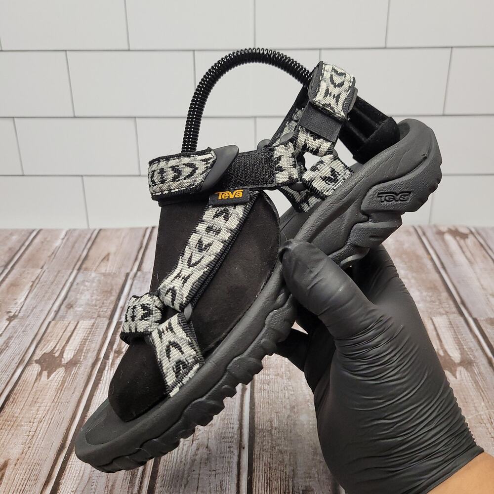 Teva Hurricane XLT2 Sandals Black Gray Sport Hiking Womens Size 8 - Picture 6 of 9